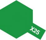 Tamiya 80025 - Emalia X-25 Clear Green (10ml)